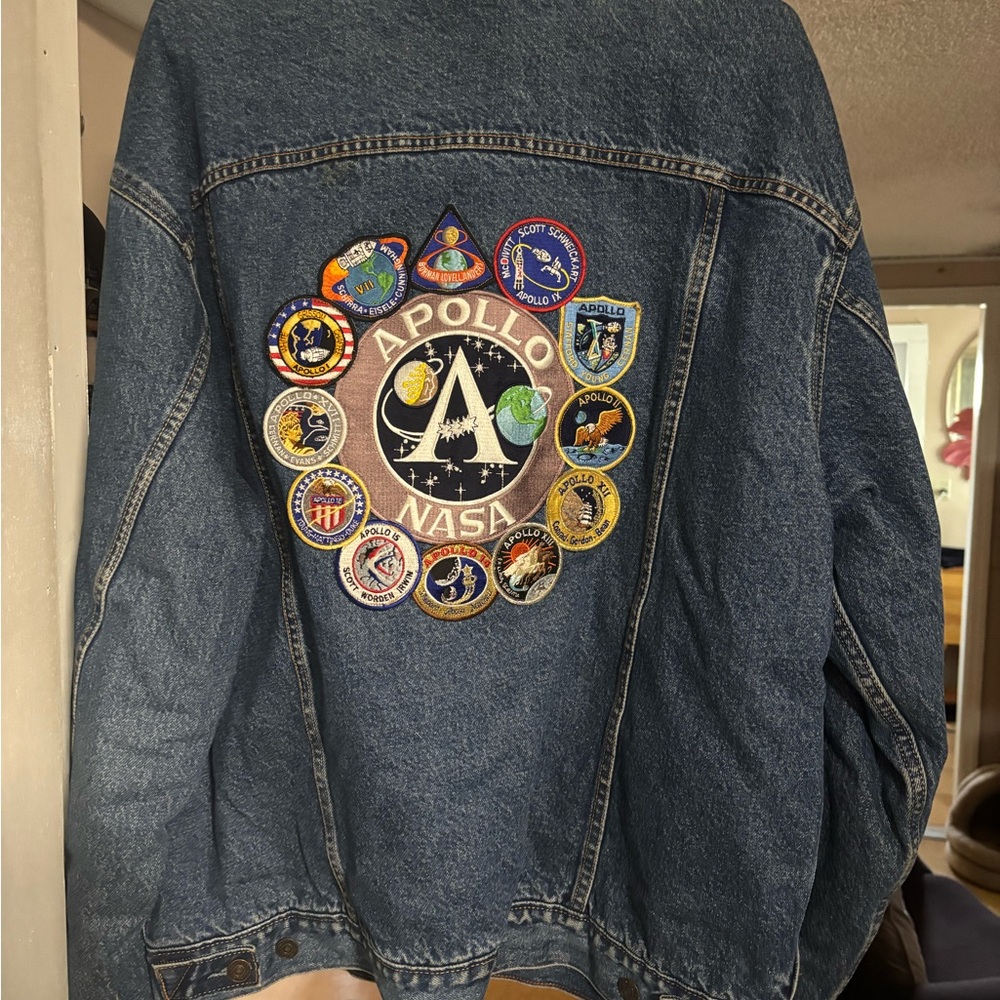 Vintage Levi's Denim NASA Apollo Jacket